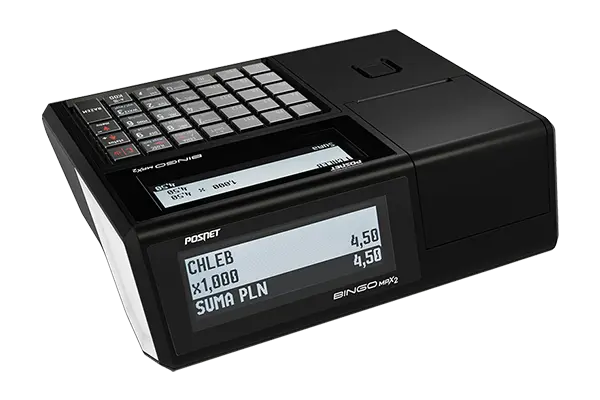 Kasa fiskalna Posnet Bingo Max2 - Precyzyjna identyfikacja asortymentu Twojej firmy