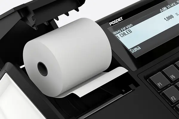 Kasa fiskalna Posnet Bingo Max2 - Wystawi paragon z logo firmy i NIP-em klienta